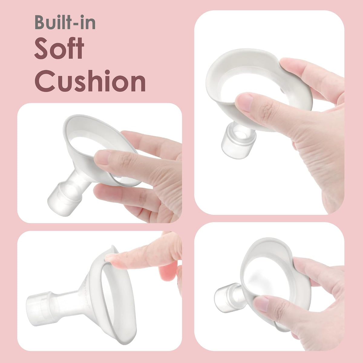 Maymom MyFit Comfy Series - Protector de pecho de dos piezas de 0.8...