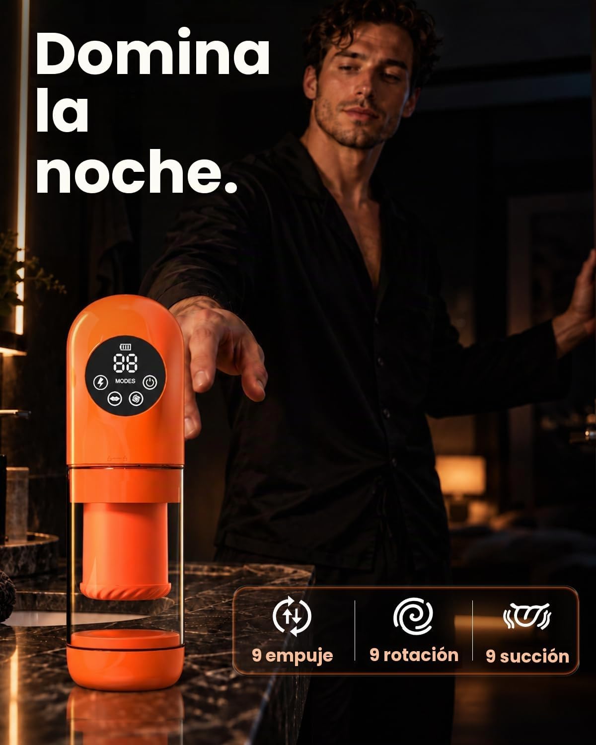 Masturbador masculino Bomba de pene AI Sync Pocket Coño Juguetes se...