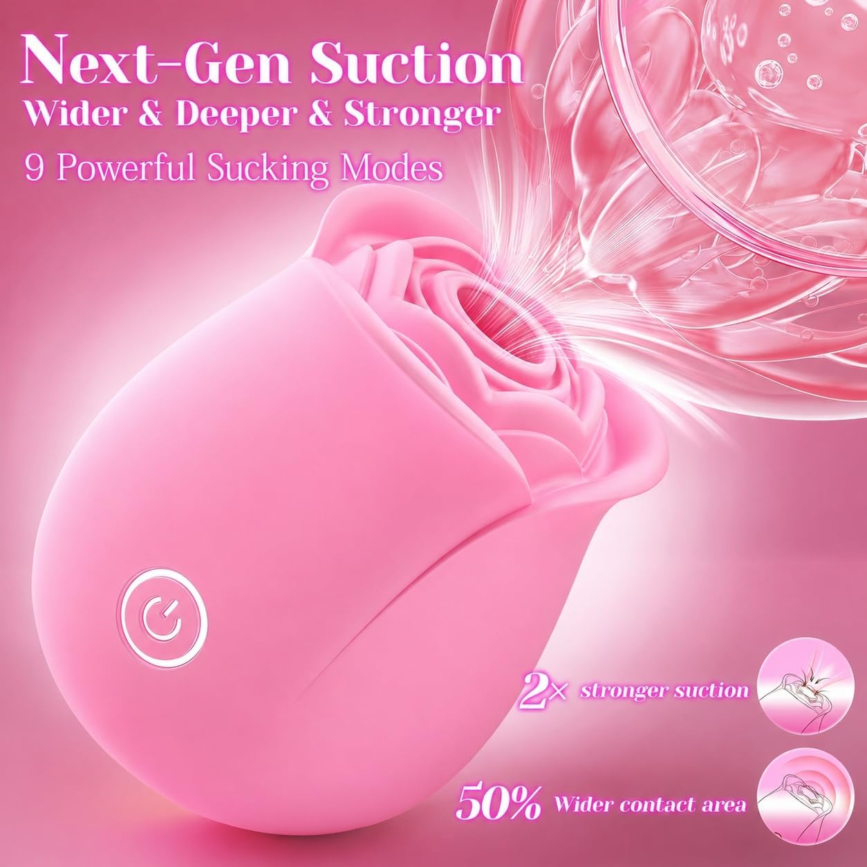 Gasevimo Juguete sexual rosa para adultos, juguete vibrador de jugu...