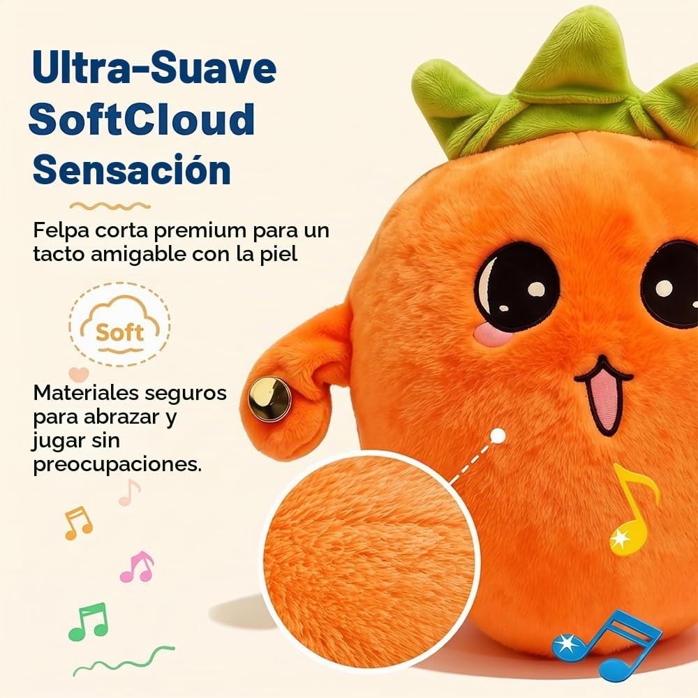 EASYFORALL Juguetes sensoriales musicales Juguete de peluche musica...