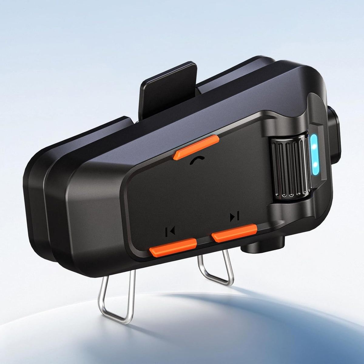 ATWHTE Auriculares de comunicación Bluetooth para casco de motocicl...