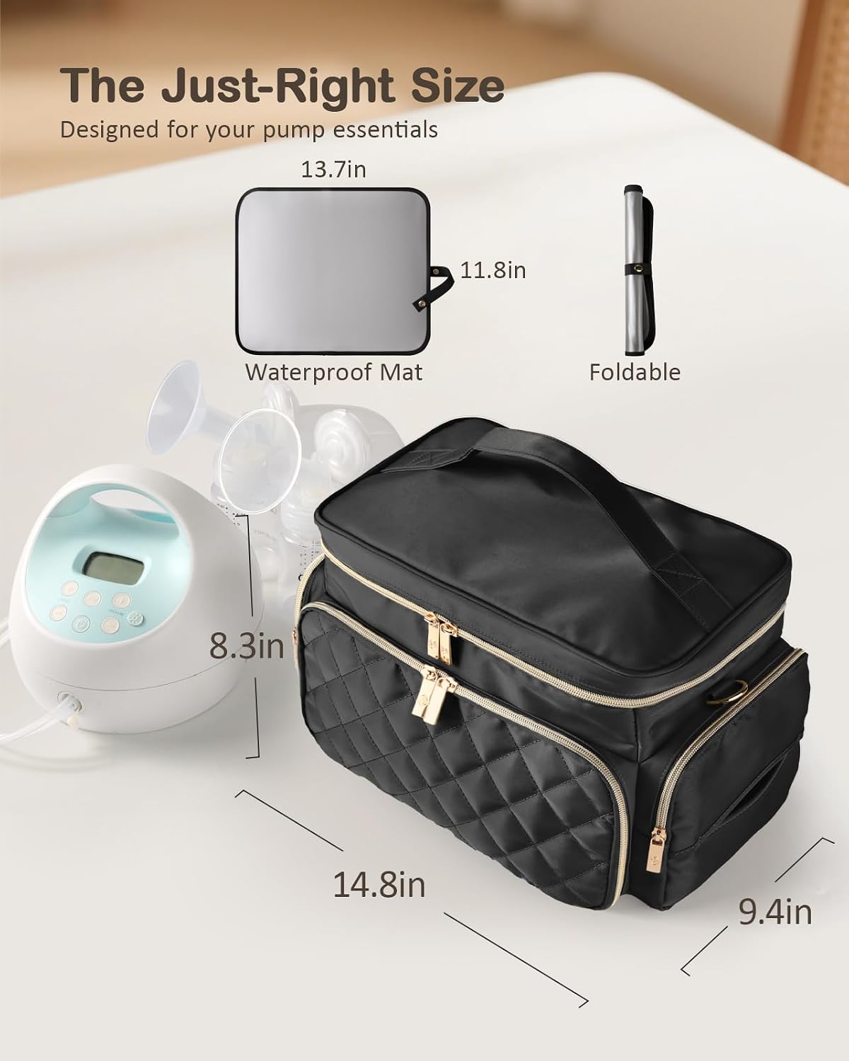 Kit de bolsa de extractor de leche para Spectra S1\/S2, bolsa de bo...