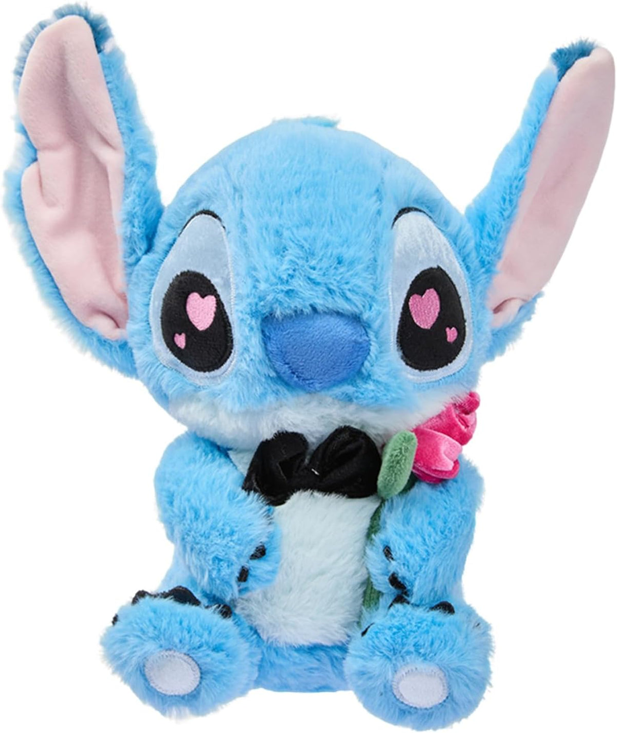 MINISO Disney Lilo & Stitch - Peluche romántico de punto sentado de...
