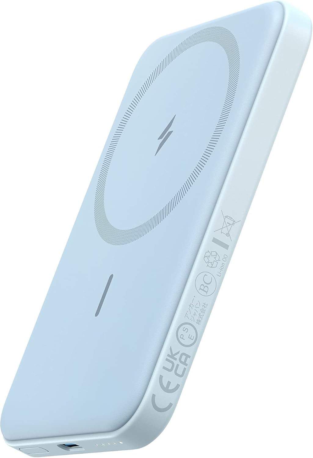 Anker 621 MagGo Power Bank, cargador portátil magnético de 5000 mAh...