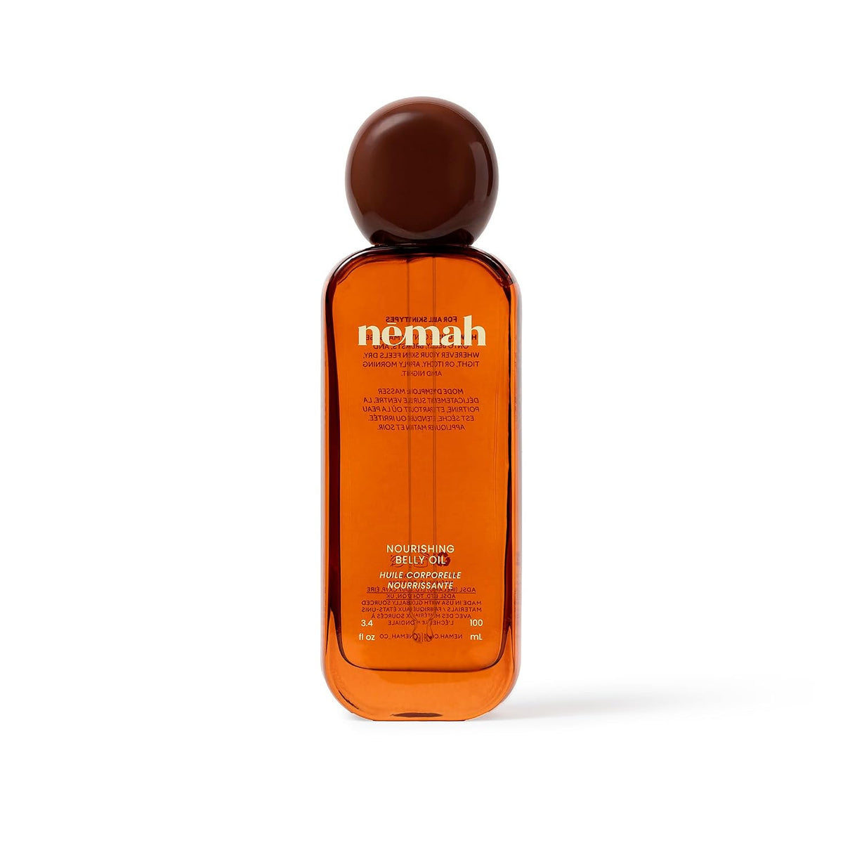 Nemah Aceite de vientre para mujeres embarazadas, aceite de estrías...