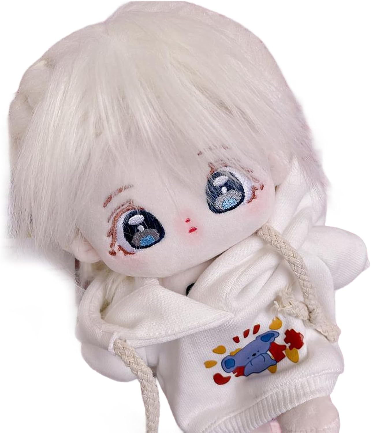 Ruyumei Linda muñeca de peluche de 7.9 in vestida con traje de patr...