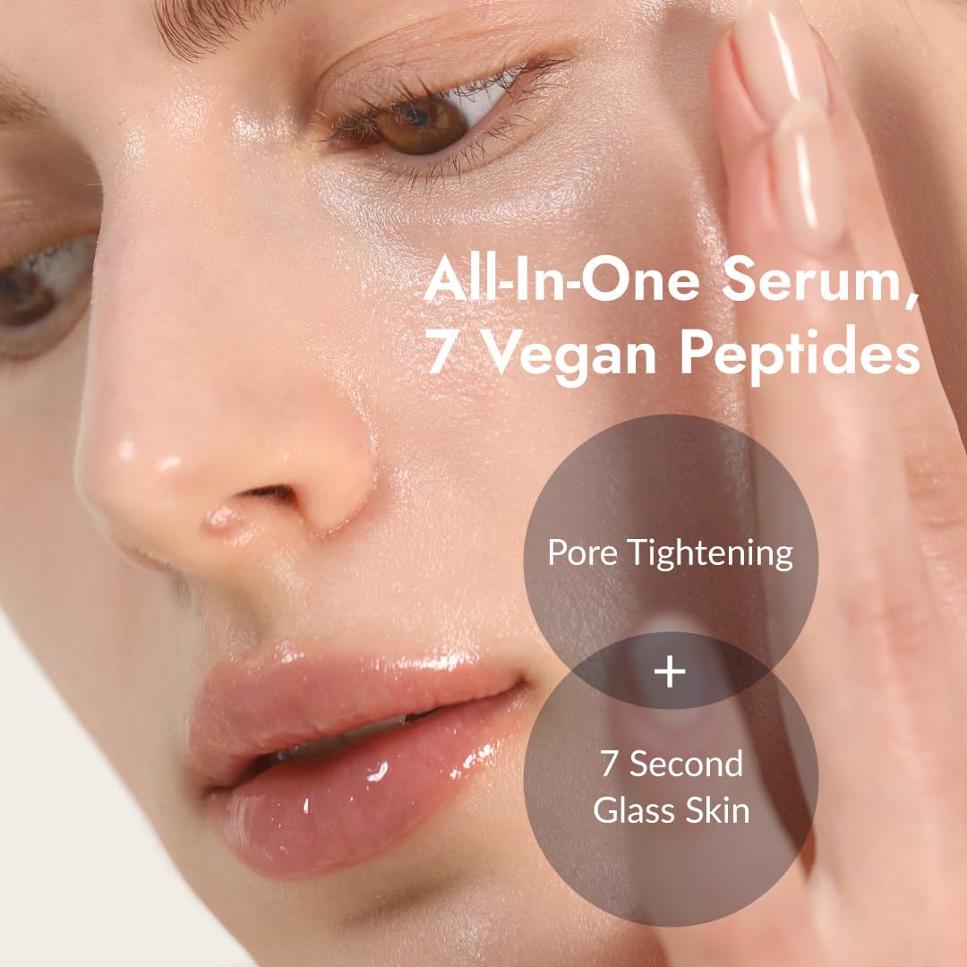 Paquete de péptidos veganos MIZON 7 + parches para ojos de caracol...