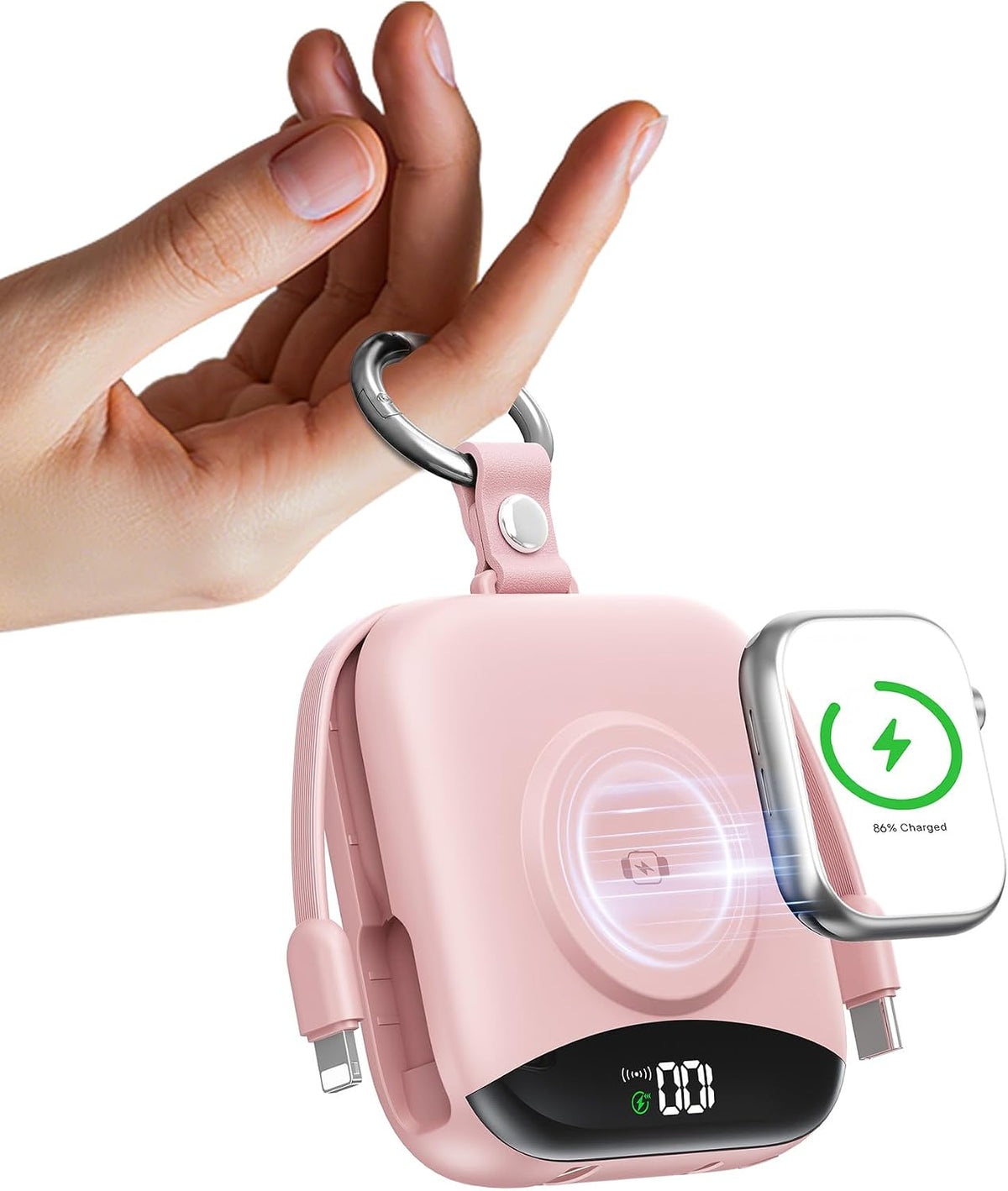 BLJIB Cargador portátil 10000mAh 22.5W Banco de energía incorporado...