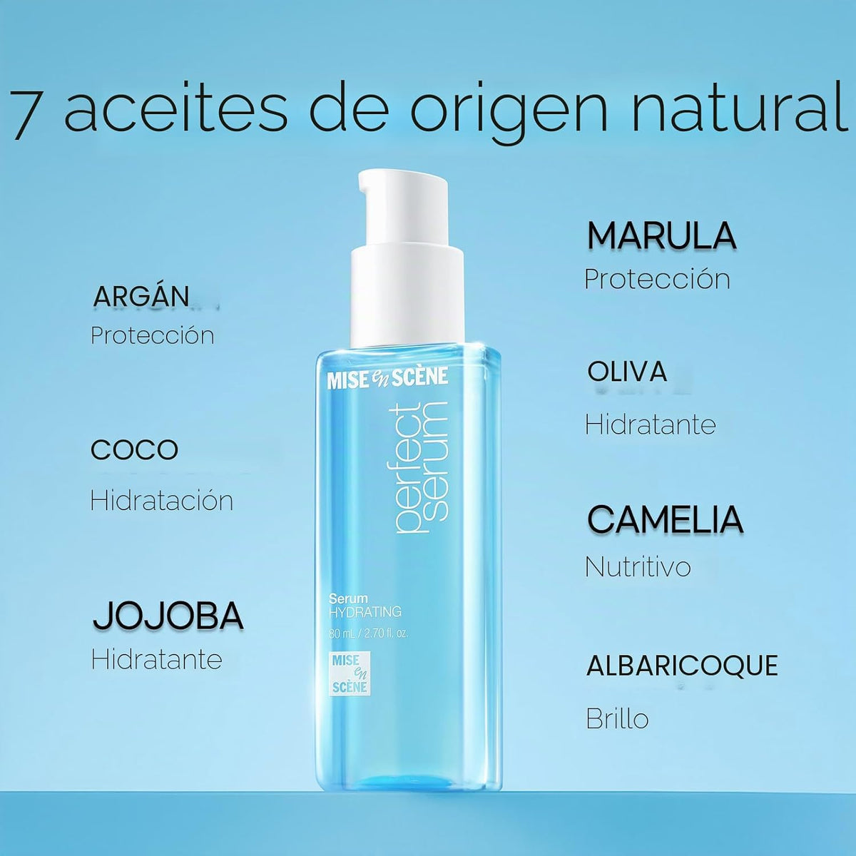 Mise En Scene Perfect - Suero hidratante para la hidratación del ca...
