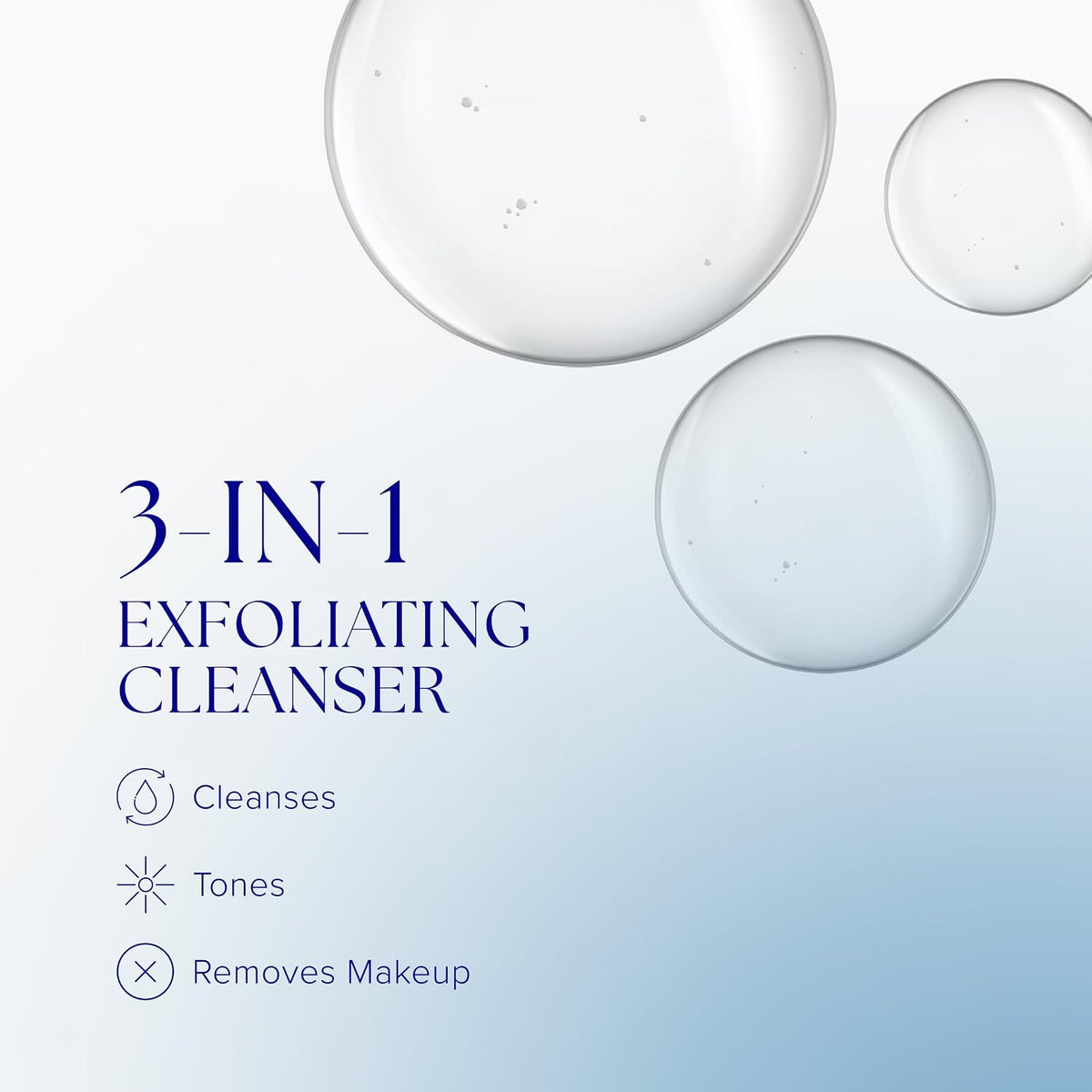 iS CLINICAL Complejo Limpiador, 3en1 Limpiador facial suave para po...