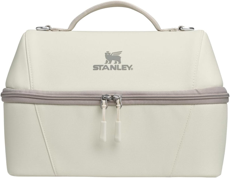 STANLEY FlowState™ Duo Lunchbox 7.76L, lonchera aislada, color crema