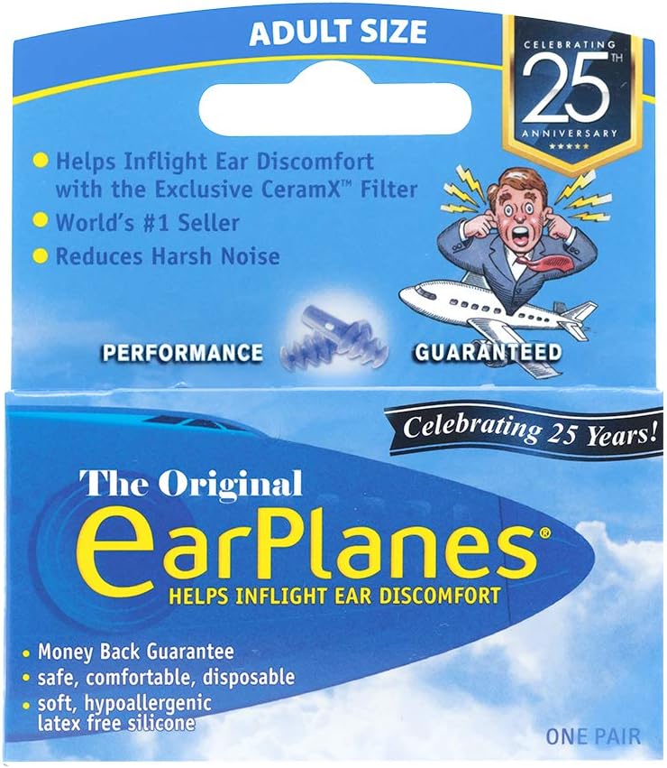 EarPlanes Originales para Adultos de Cirrus Healthcare Tapones para...