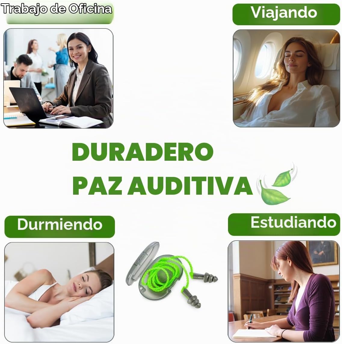 MOLDEX - Tapones para los oídos reutilizables con cable, paquete de...