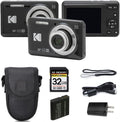 Kodak PIXPRO FZ55 - Cámara digital, punto y disparo compacto de 16...