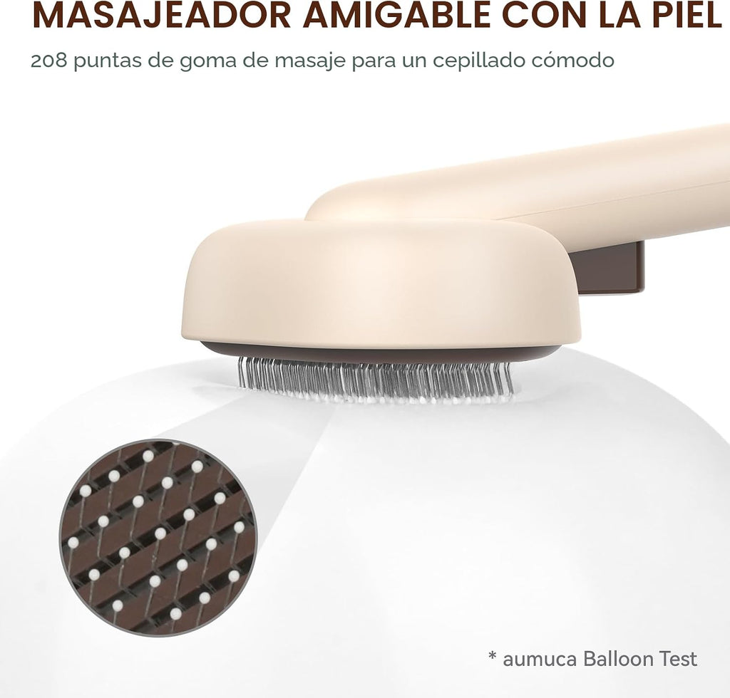 Aumuca Cepillos para gatos de interior, cepillo de pelo de perro pa...