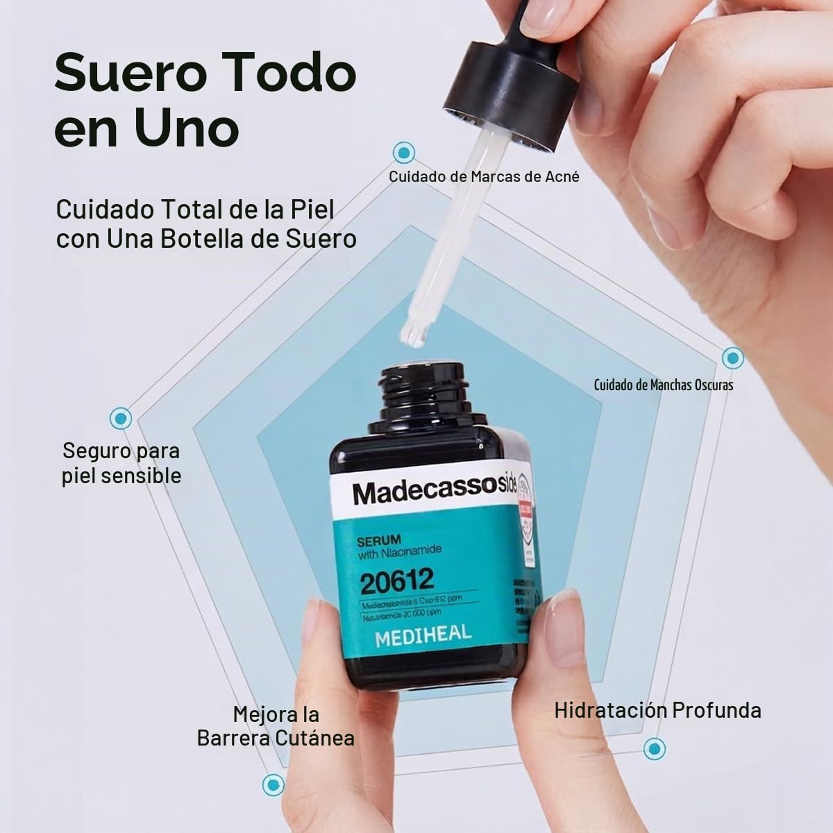 Mediheal Madecassoside Serum de Reparación 1.35 fl.oz - Cuidado de...