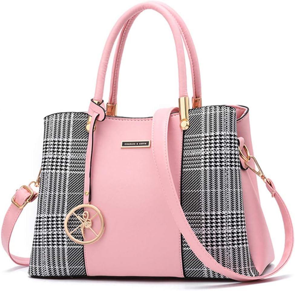 KURGOOL Bolsos y bolsos de mano para mujer, bolso de hombro con asa...