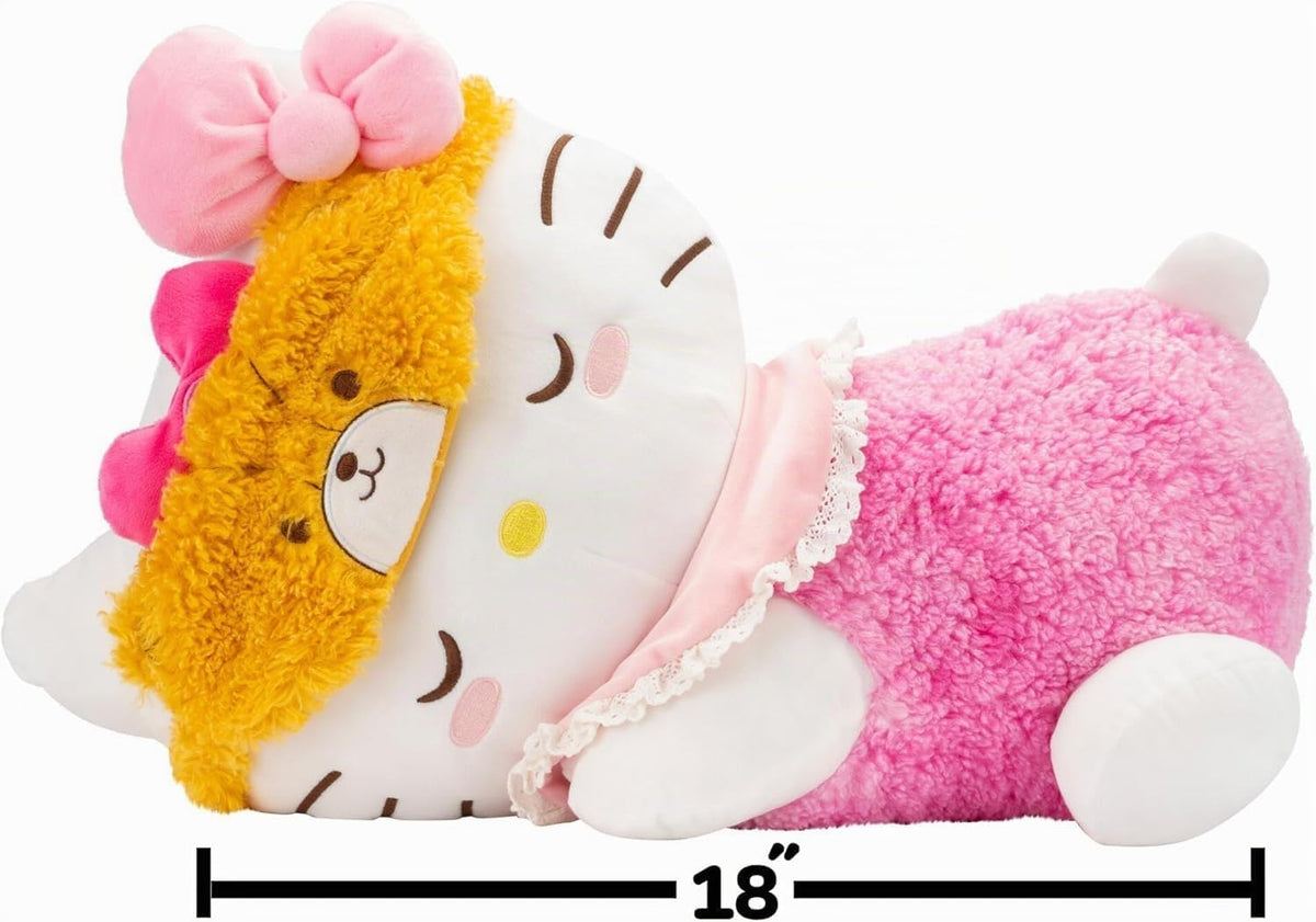Jazwares Hello Kitty and Friends - Peluche para dormir de 18 pulgad...