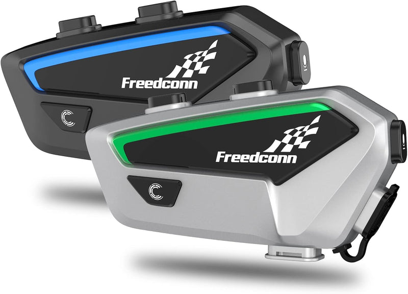 FreedConn FX - Auriculares Bluetooth para motocicleta, sistemas de...