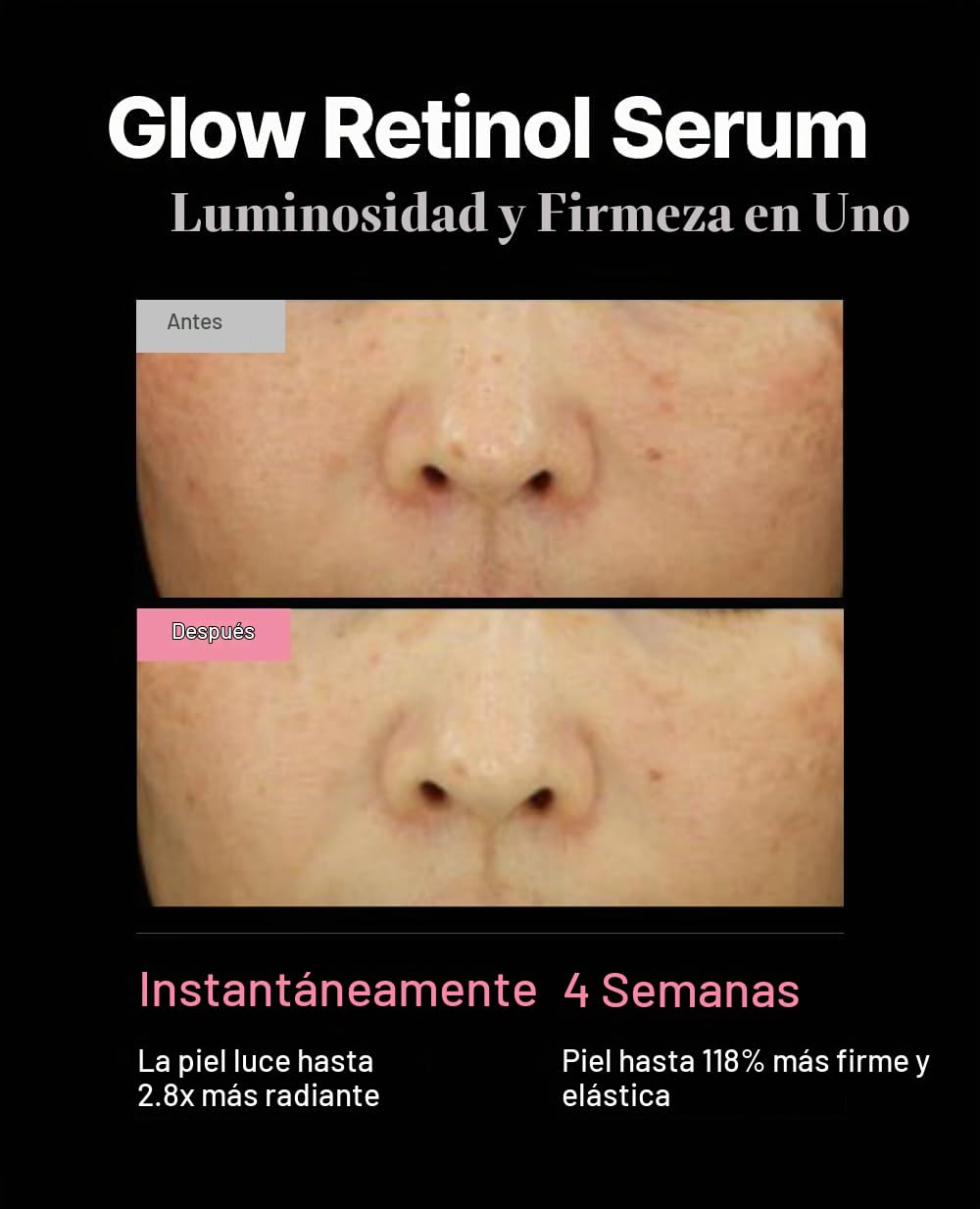 Delere Suero y crema Caviar Glow