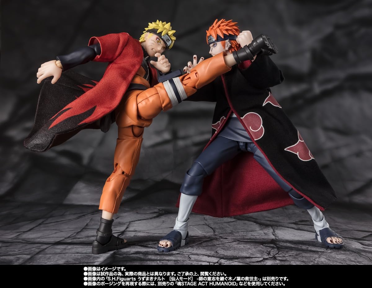 TAMASHII NATIONS - Naruto Shippuden - Pain Tendo -Six Path Rinnegan...