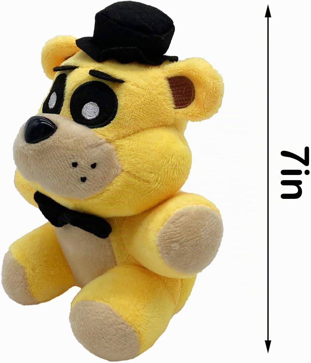 Oso de peluche dorado, pesadilla, juguete de peluche de personajes...
