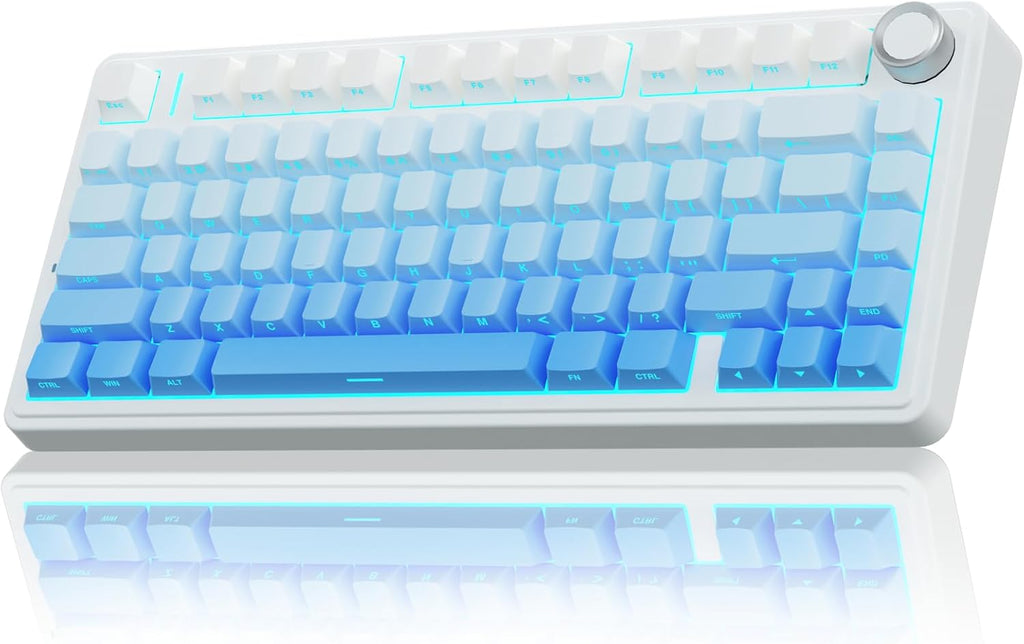 Teclado mecánico inalámbrico AULA F75 Pro, teclado personalizado in...