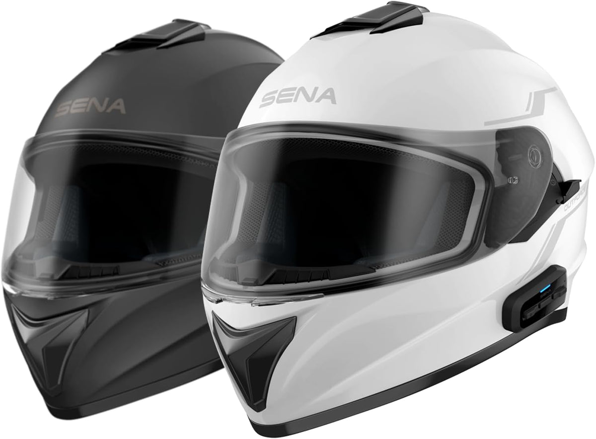 Sena OutForce DOT - Casco de motocicleta de cara completa con inter...