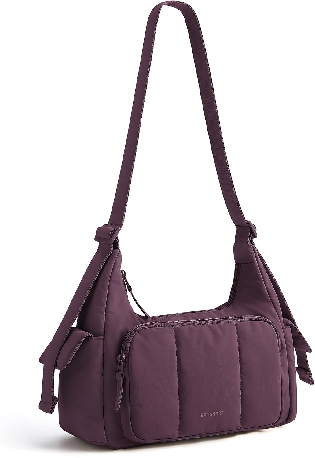 BAGSMART Bolso cruzado para mujer, bolso hobo ligero de 6 litros pa...