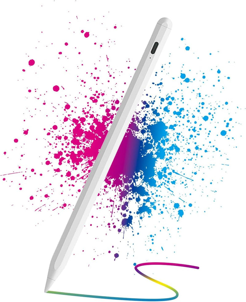 Lápiz óptico para iPad 2018-2026, 2 iPencil de carga rápida USB-C c...