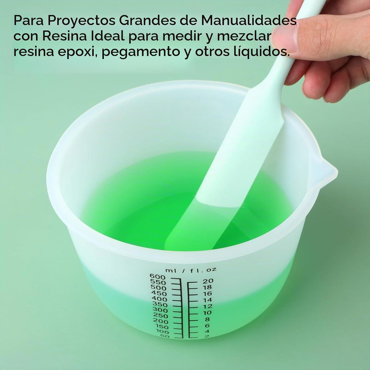 Gartful Vasos de resina de silicona reutilizables de 20.3 fl oz, ta...