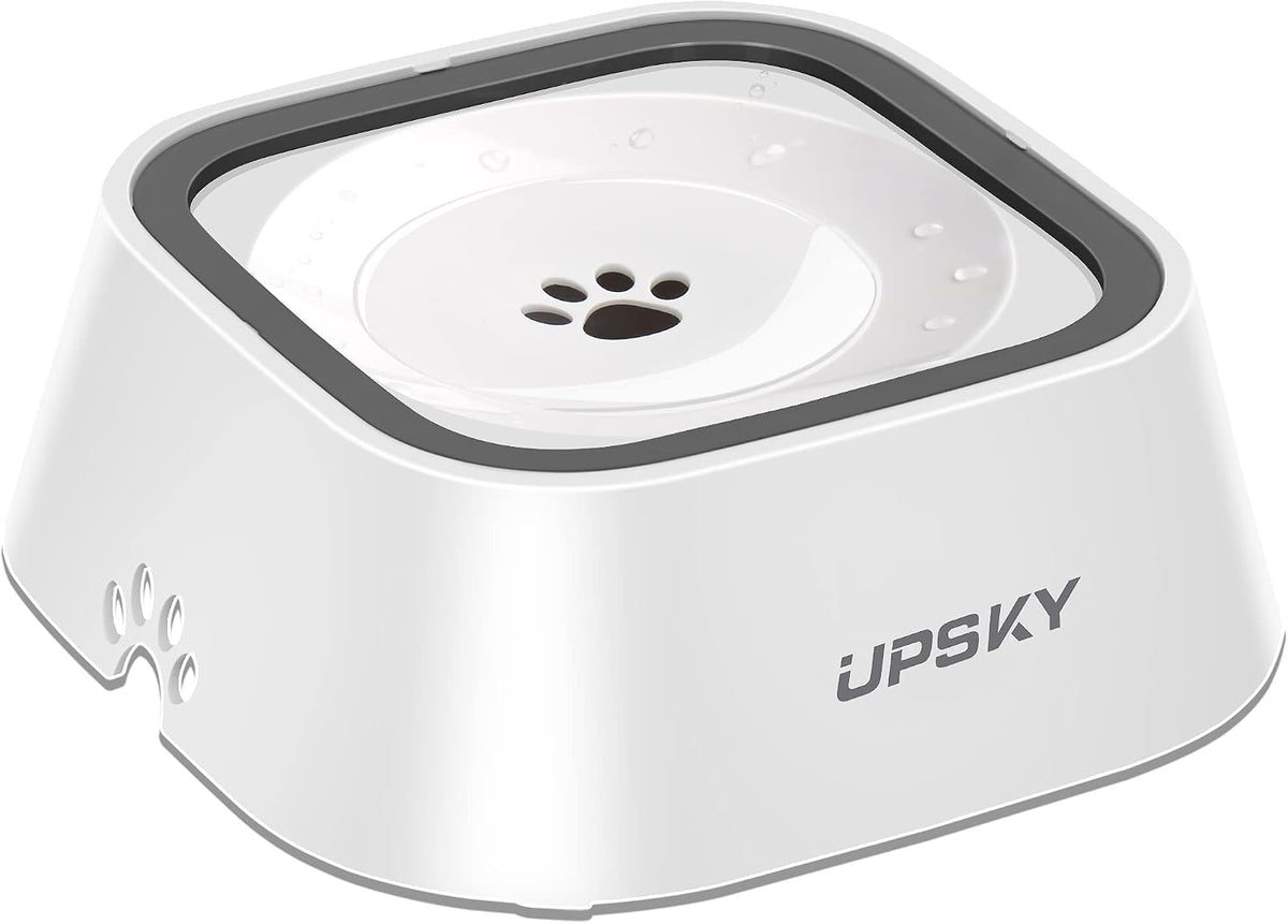 UPSKY Cuenco de agua para mascotas sin derrames, 35 onzas, alimenta...