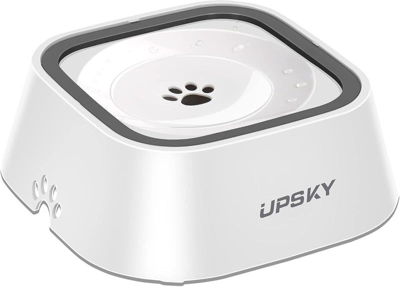 UPSKY Cuenco de agua para mascotas sin derrames, 35 onzas, alimenta...