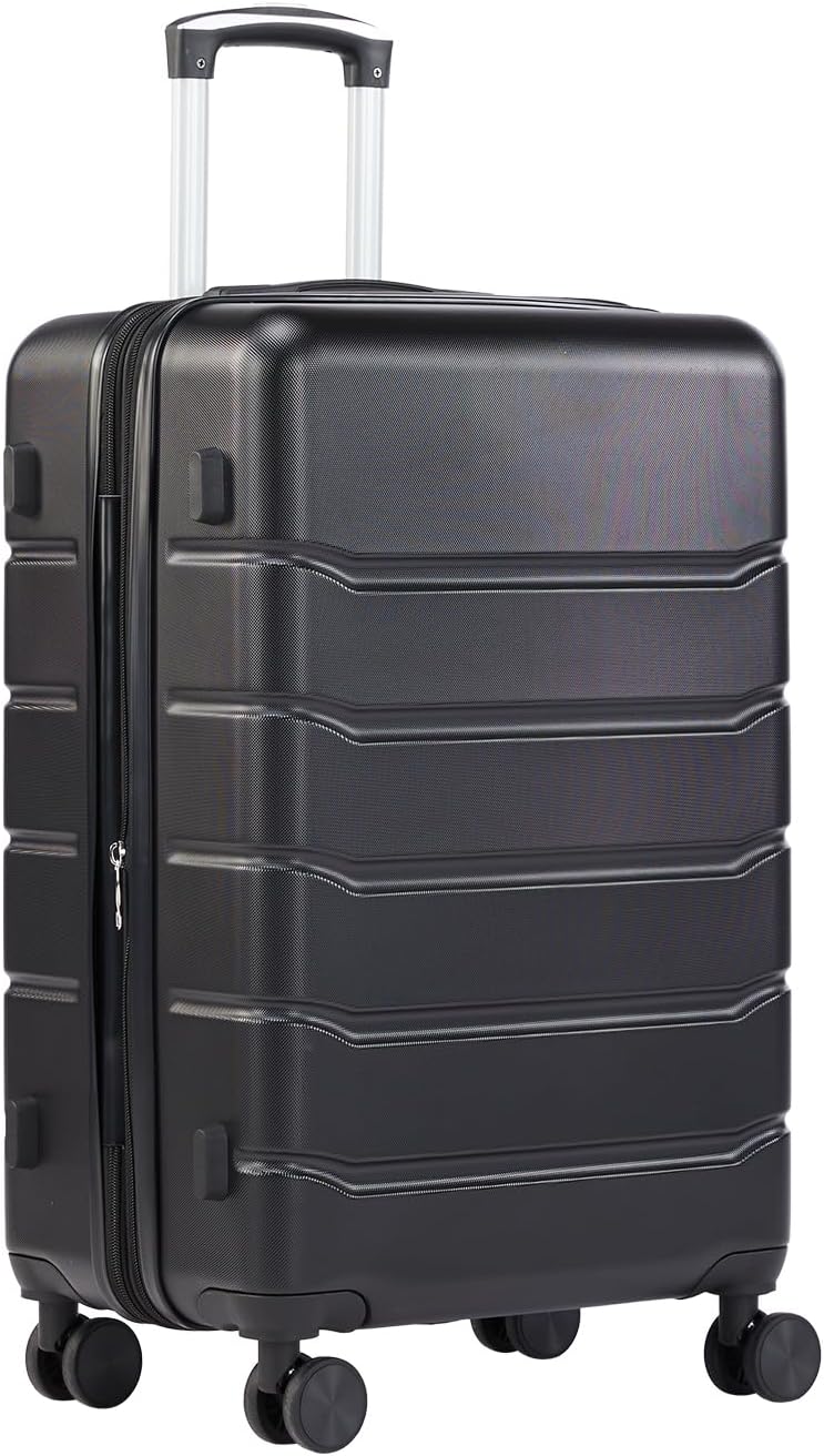 Sweetcrispy Equipaje, Maleta de ABS de Carcasa Dura con Ruedas Gira...