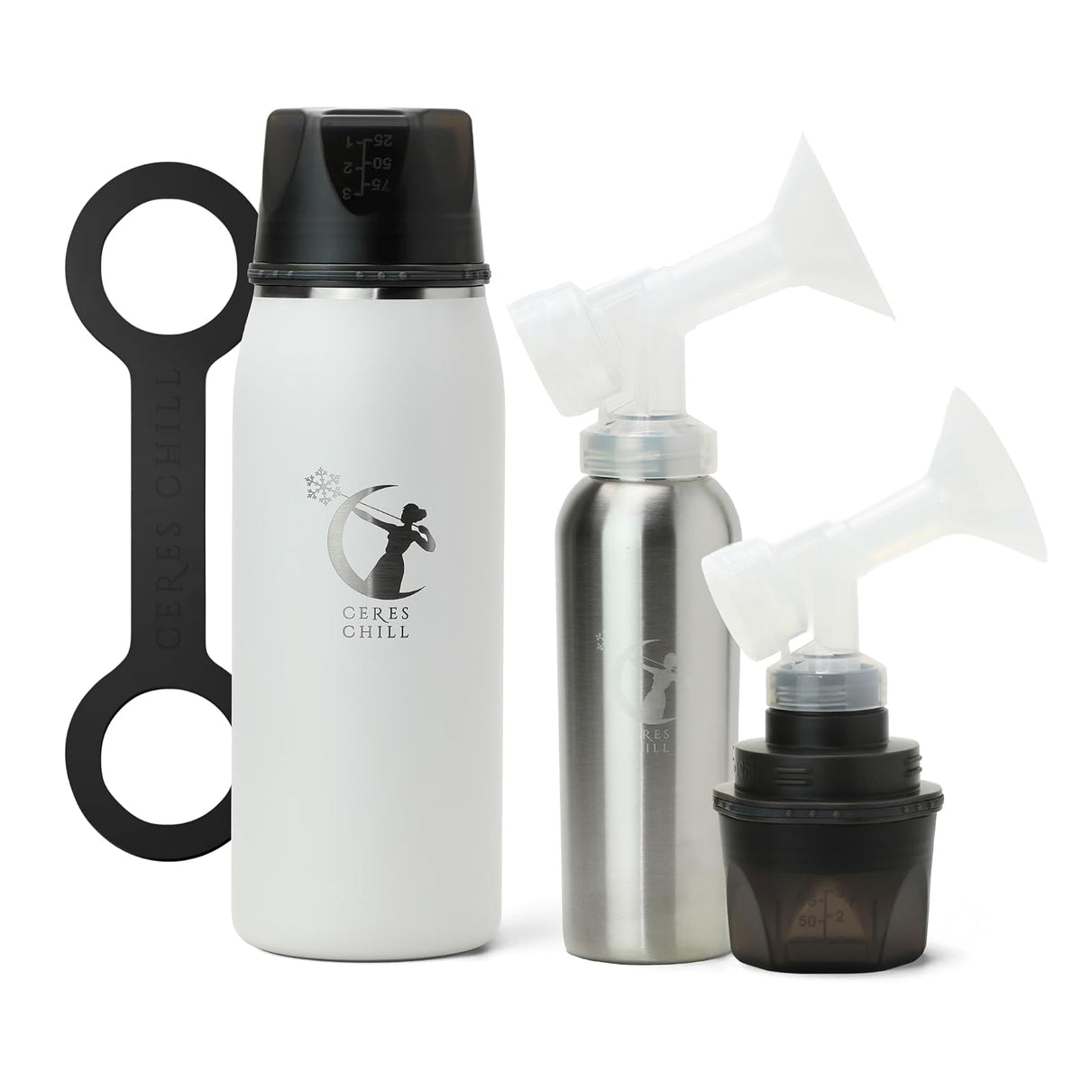 CERES CHILL - Contenedor de almacenamiento reutilizable para leche...