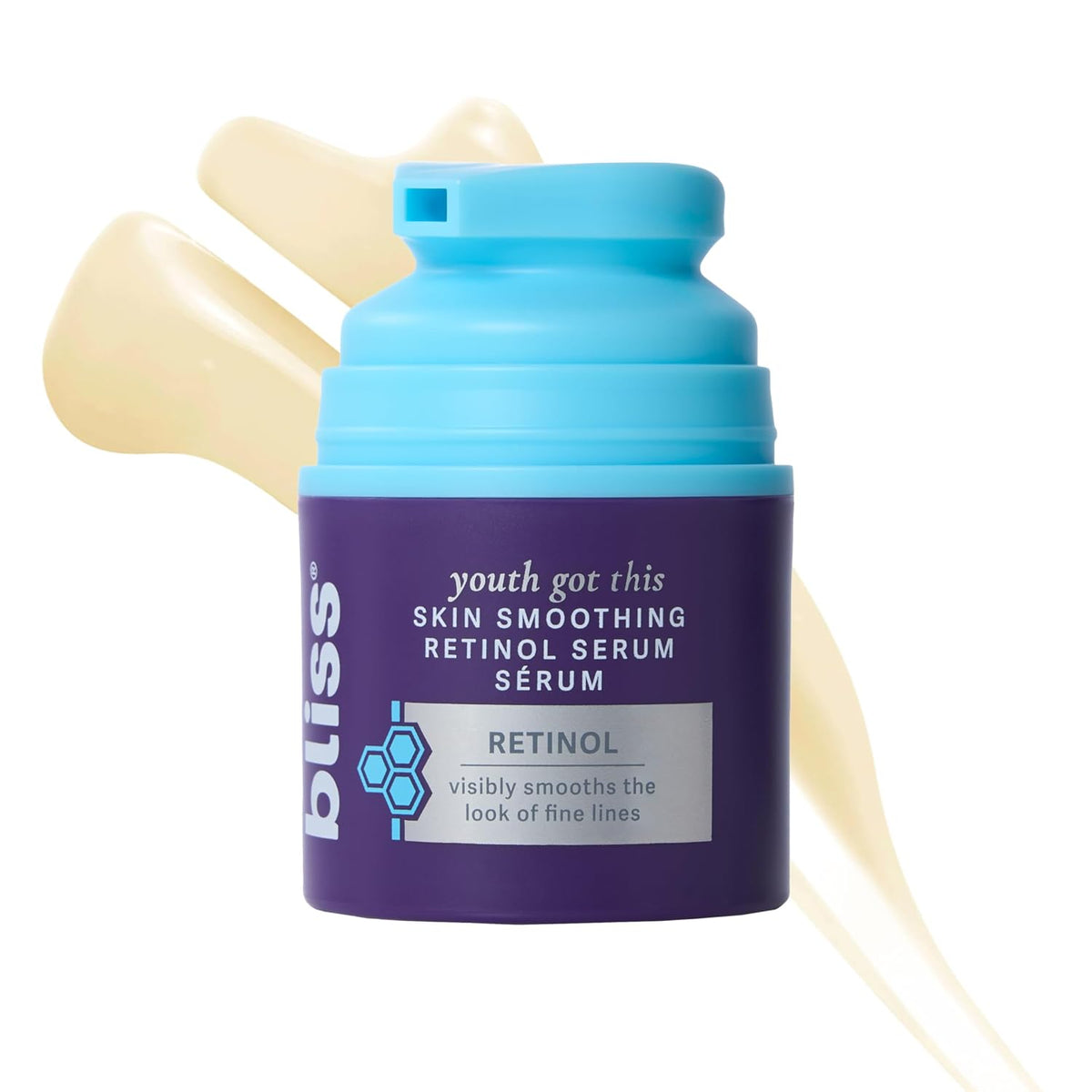Bliss Youth Got This™ - Suero facial suavizante de retinol, 0.67 on...