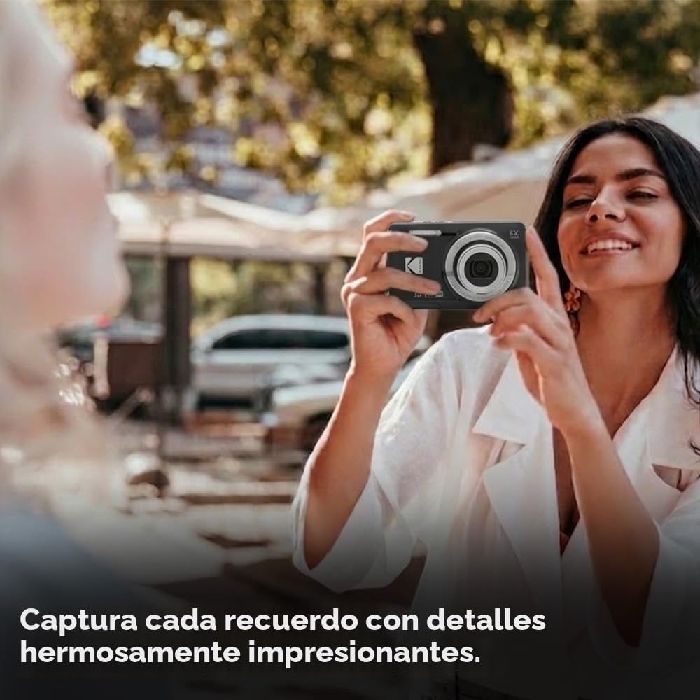 Kodak PIXPRO FZ55 - Cámara digital, punto y disparo compacto de 16...