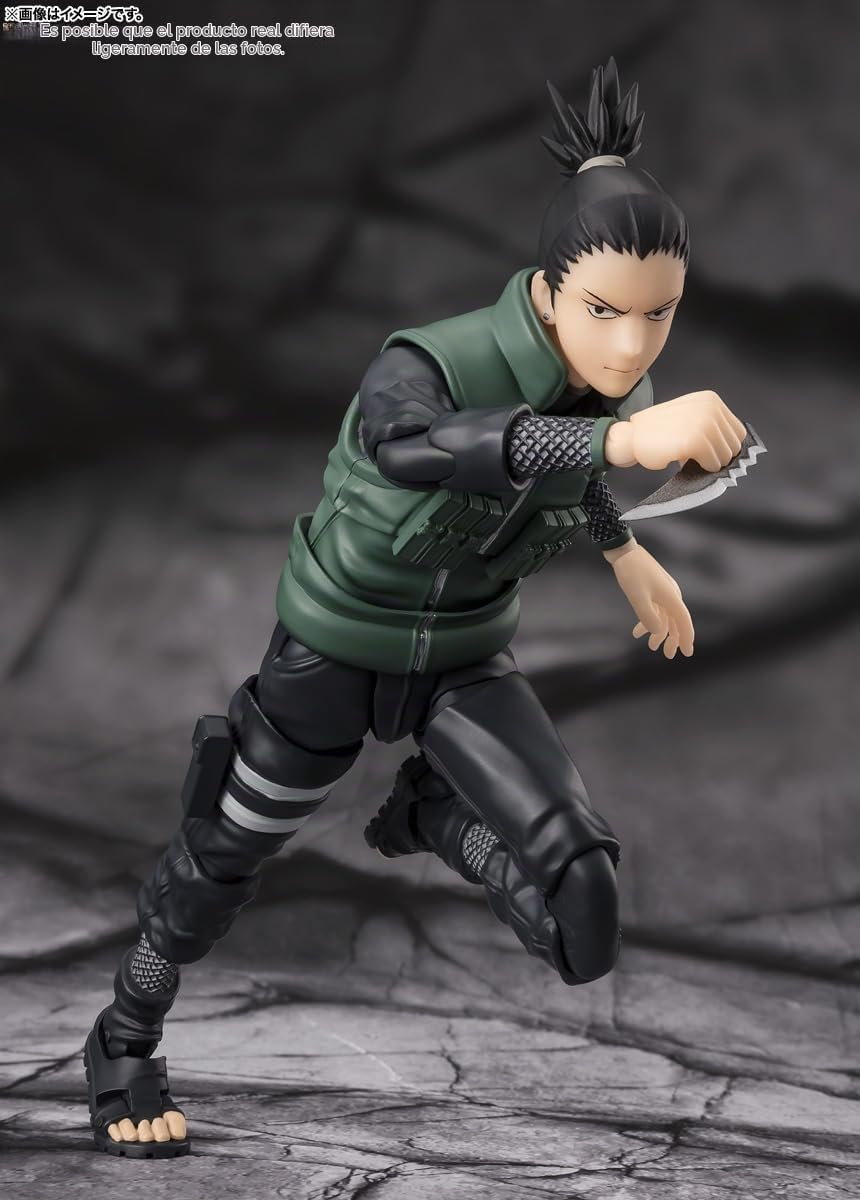 TAMASHII NATIONS - Naruto Shippuden - Shikamaru Nara -Estratega Bri...