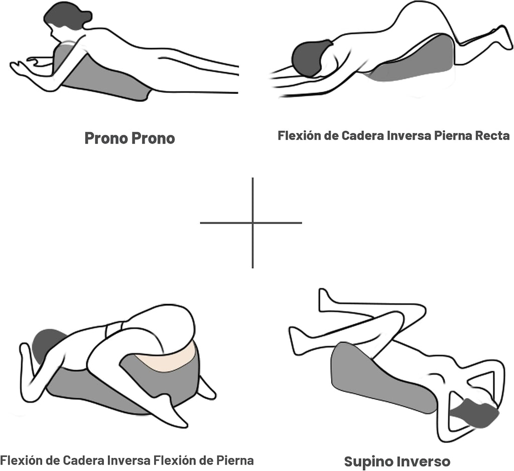 DIICRIN Sex Pillow - Almohada para parejas con juguetes sexuales, a...