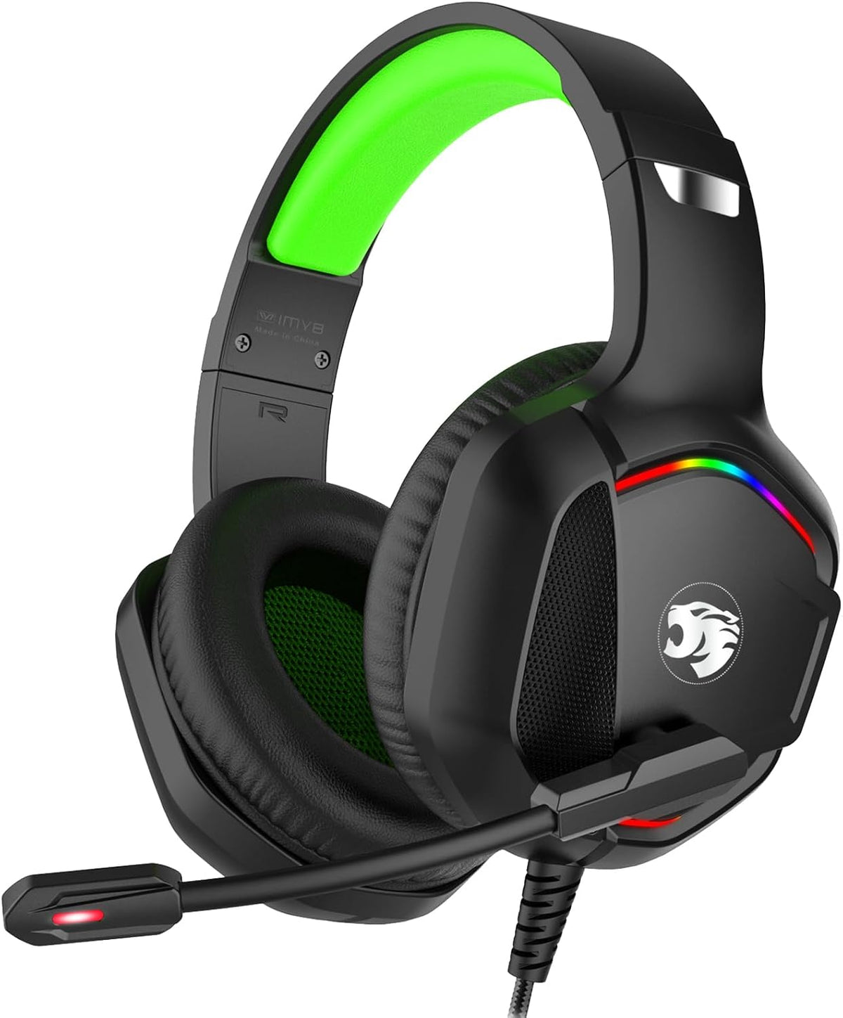 IMYB A36 Auriculares para juegos con micrófono estéreo para PC, PS5...