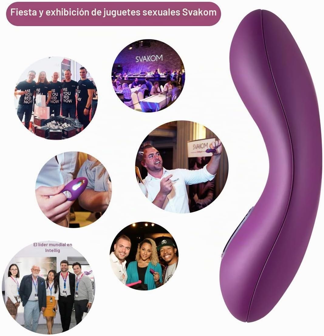 SVAKOM Juguetes sexuales del vibrador del clítoris del eco, vibrado...