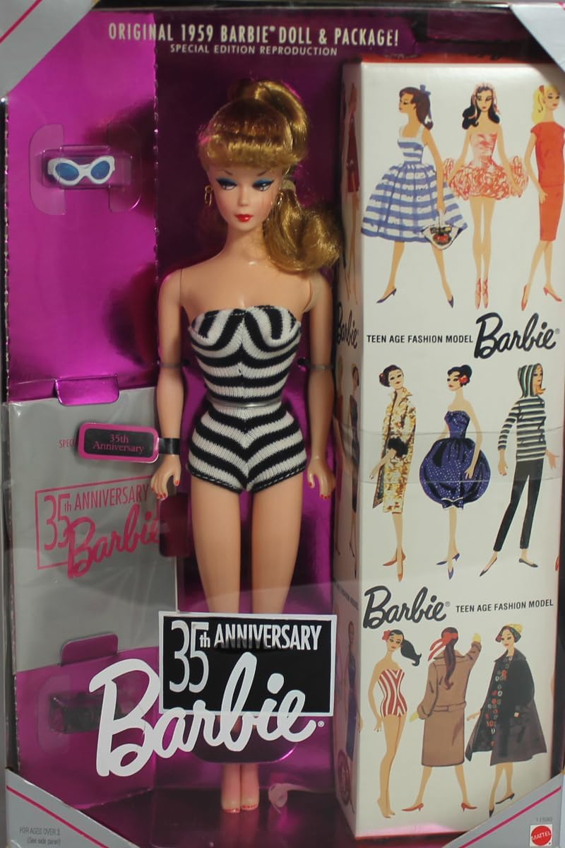 Barbie Edición Especial del 35º Aniversario Reproducción de la Muñe...