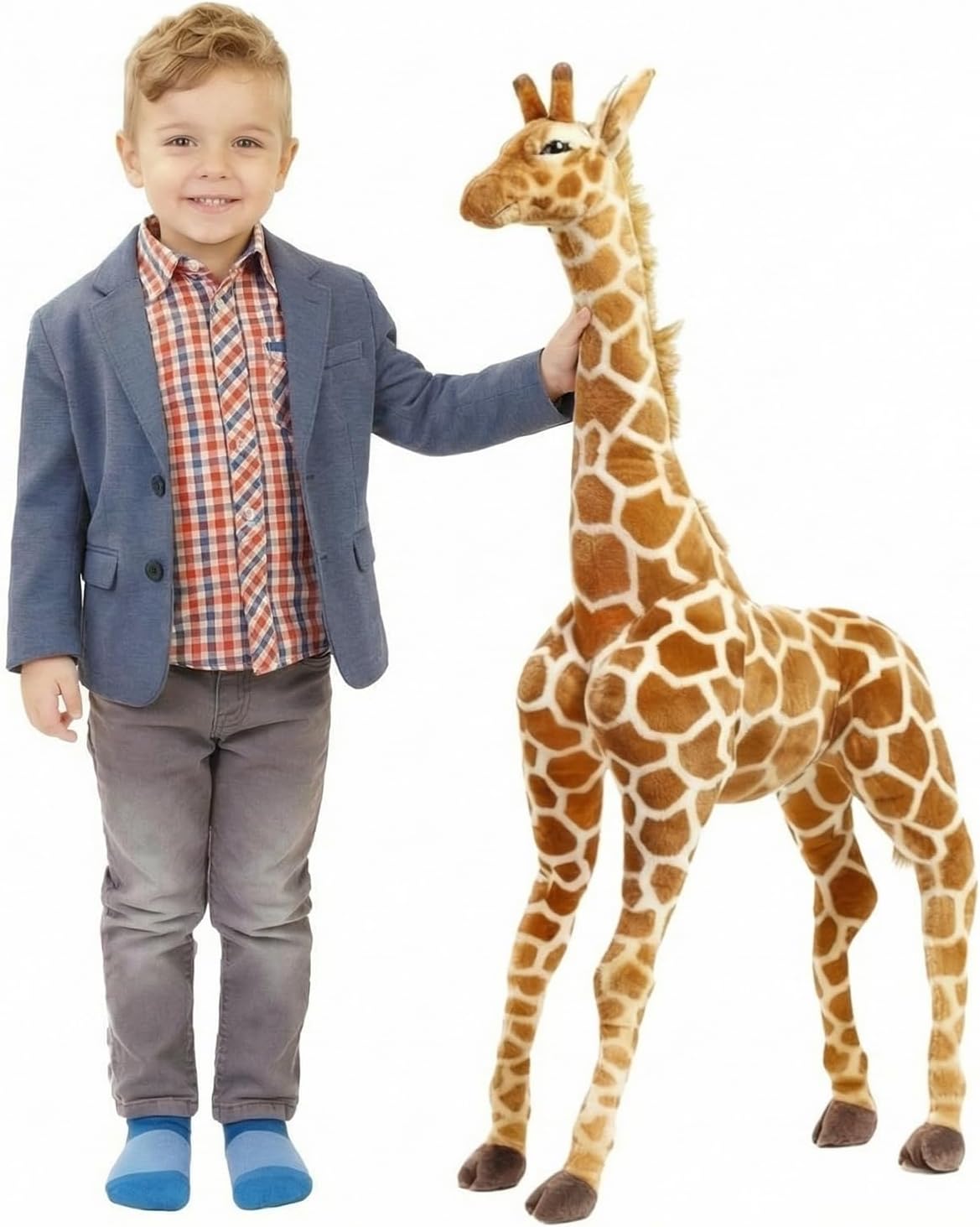 Meooeck Animal de Peluche Jirafa Gigante de 31.5 Pulgadas, Juguete...