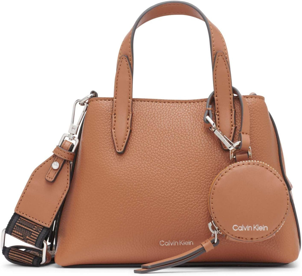 Calvin Klein Millie - Mini bolso cruzado 2 en 1 con compartimento triple
