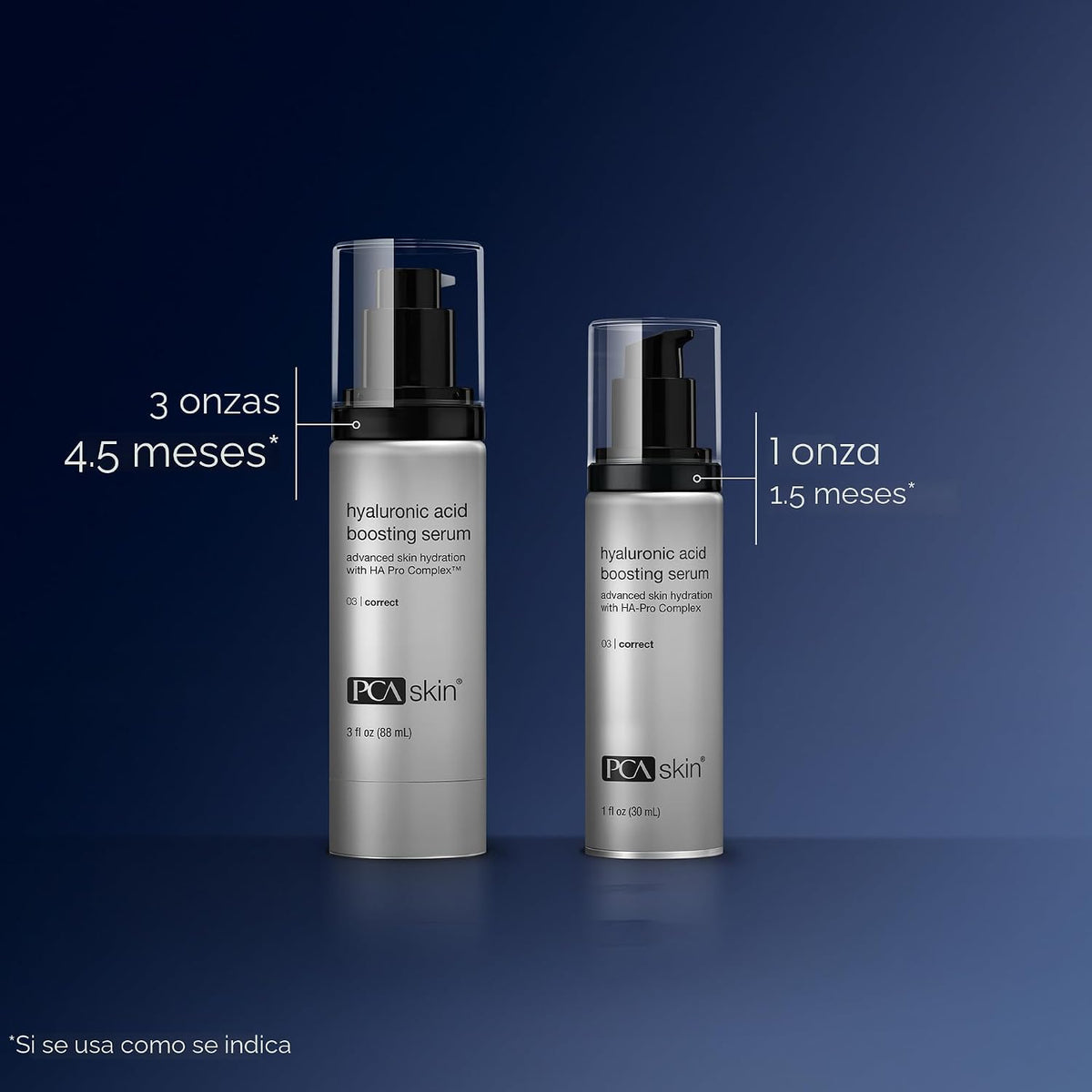 PCA SKIN Suero facial hidratante potenciador de ácido hialurónico,...