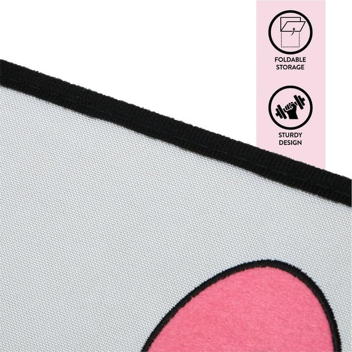 Sanrio Hello Kitty Cubo otomano plegable con tapa, organizador de a...