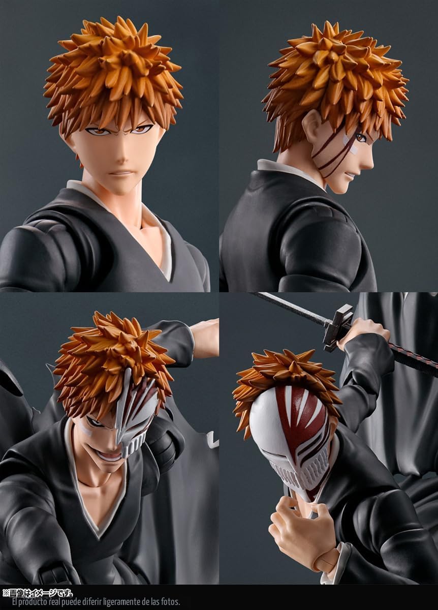 NACIONES TAMASHII - Bleach - Ichigo Kurosaki -Getsugatensho- S.H.Fi...