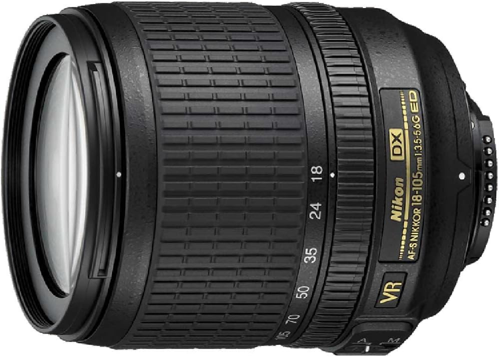 Nikon 18-105mm f\/3.5-5.6 AF-S DX VR ED Nikkor Lente para cámaras d...
