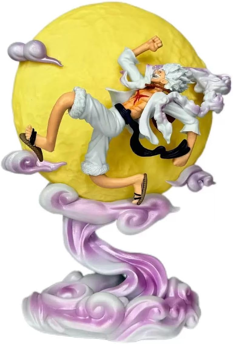 CBKSUHBADE Figura de anime de una pieza, forma de Luffy Nika, versi...