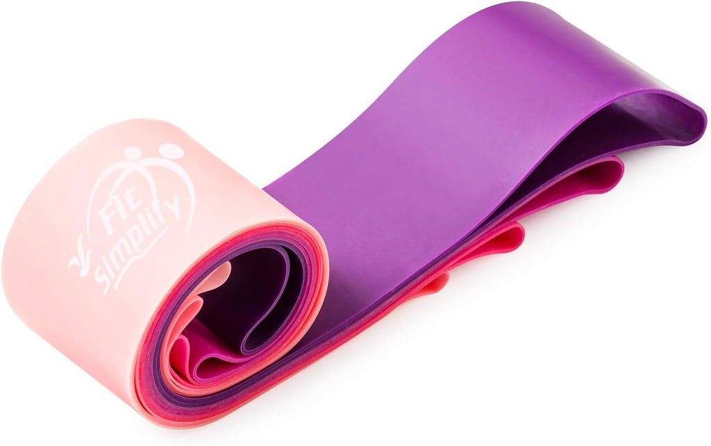 Bandas de ejercicios de bucle de resistencia de Fit Simplify con gu...